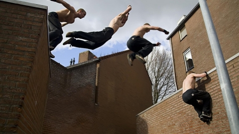 Acrobazie Parkour 2016