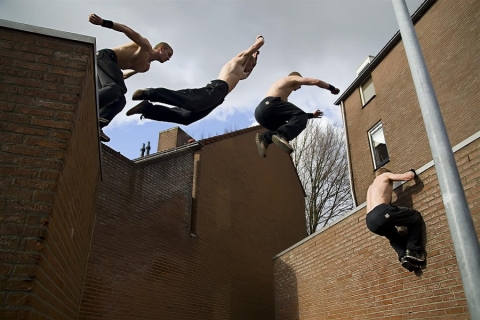 Acrobazie Parkour 2016