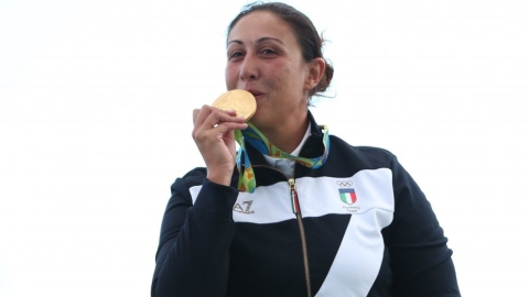 Diana Bacosi, oro 2016 nel Tiro al Volo