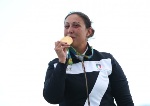 Diana Bacosi, oro 2016 nel Tiro al Volo
