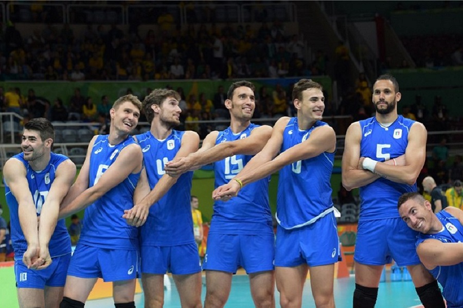 L'Italvolley a Rio batte l' Iran - il Bagher per myfacemood