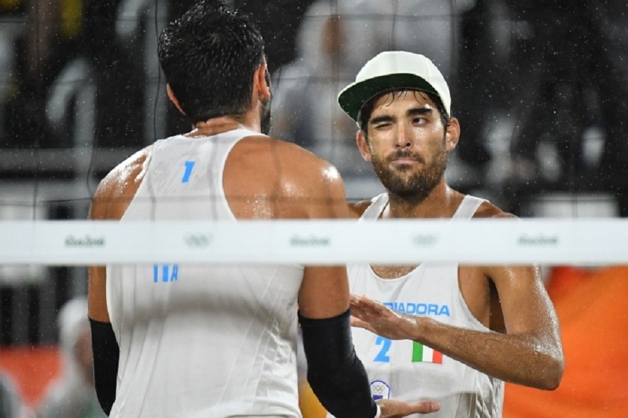 Medaglia Argento nella finale di Beach Volley per Daniele Lupo e Paolo Niccolai