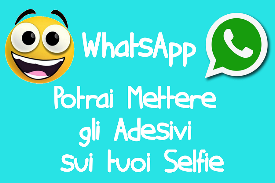 Novita Whatsapp Photo Editor e Flash per i selfie