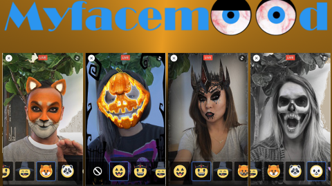 Myfacemood - Filtri di Halloween su Facebook