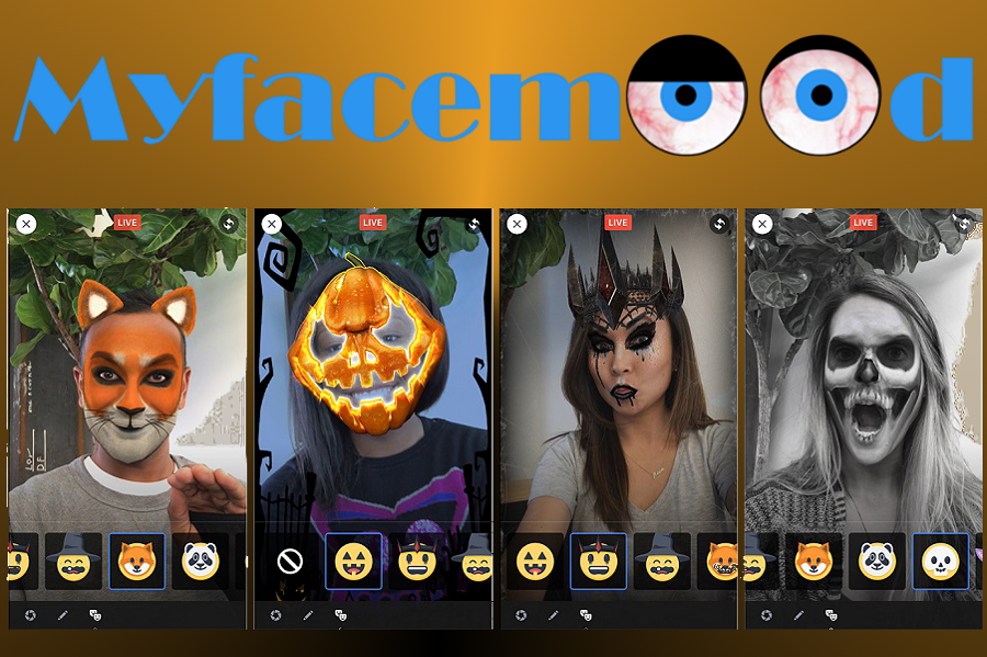 Myfacemood - Filtri di Halloween su Facebook