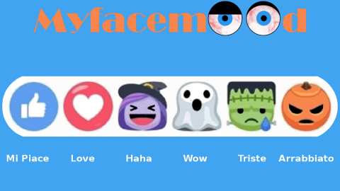 Myfacemood - Facebook & Halloween: emoticons con streghe e zucche!