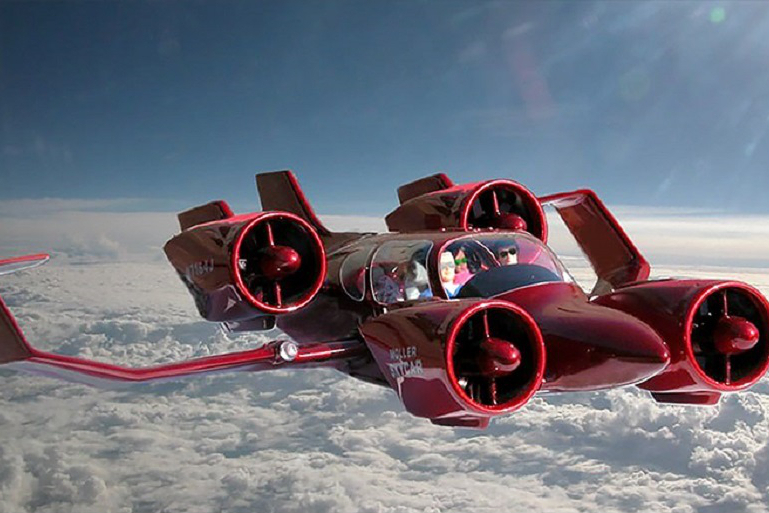 Myfacemood -La Skycar in volo!