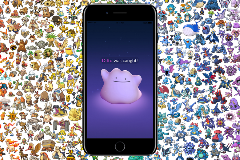 Myfacemood - Ditto arriva su Pokemon Go