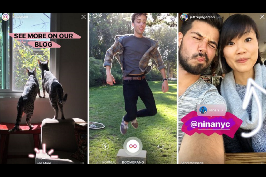 Myfacemood - Instagram unisce Storie e Boomerang