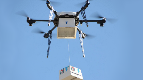 7-Eleven ha già fatto 77 consegne con il suo drone griffato Flirtey