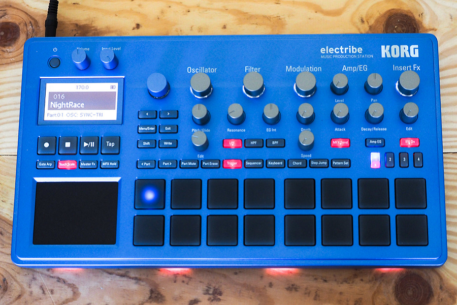 Myfacemood - Korg Electribe frontale