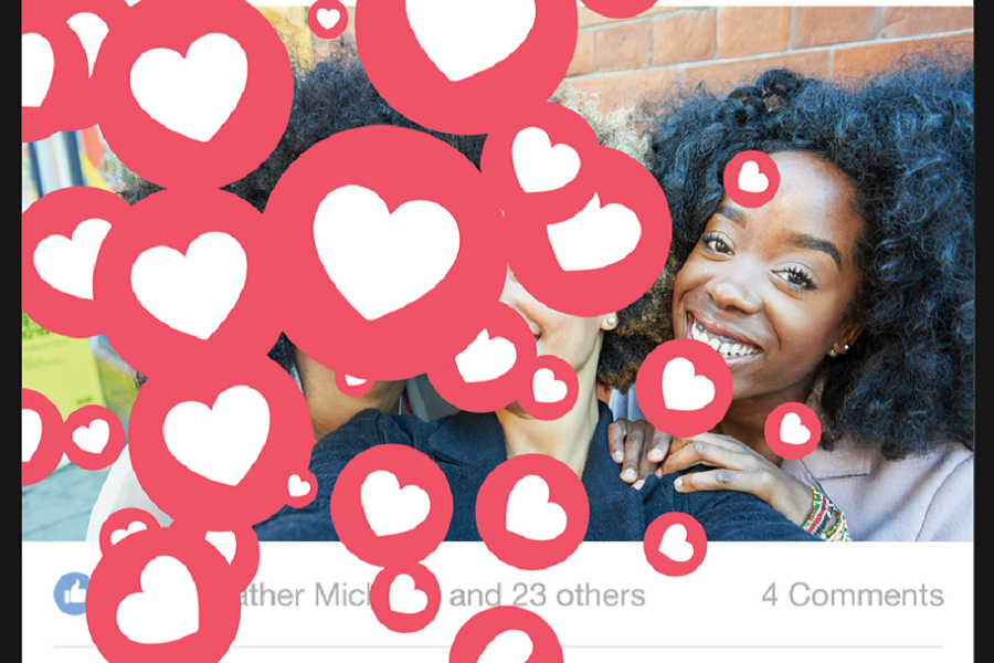 Myfacemood - Buon San Valentino da Facebook