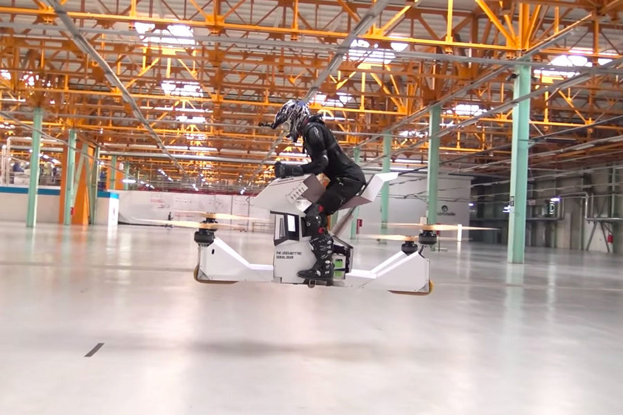 Myfacemood - Scorpion-3 la prima hoverbike guidabile al mondo