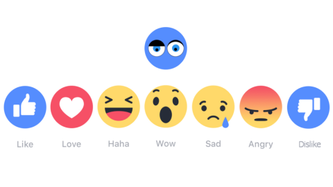 Myfacemood - Messenger le reazioni ai commenti sono in arrivo con il Dislike