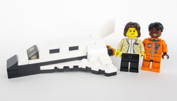 Myfacemood - Sally Ride e Mae Jemison Lego