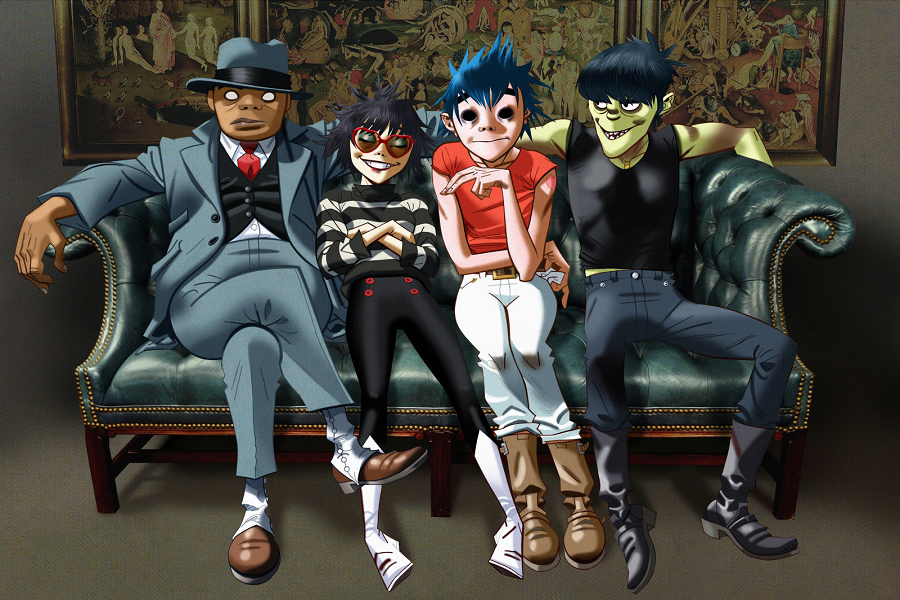 Myfacemood - Gorillaz la band a cartoni animati sembra non fermarsi più!