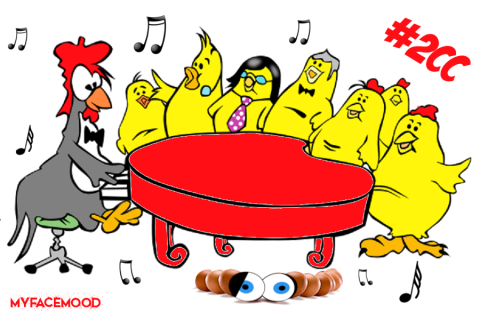 Myfacemood - Jokgu, un pollo che suona il pianoforte!
