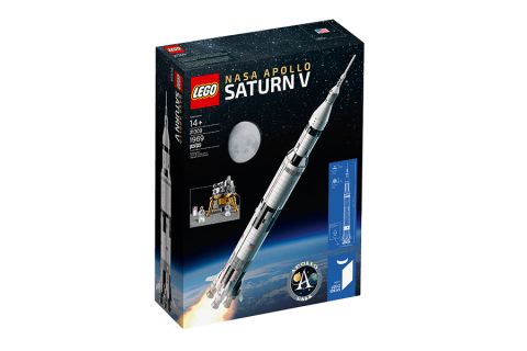 Myfacemood - Ecco il razzo di LEGO l'Apollo Saturn V composto da 1.969 pezzi!