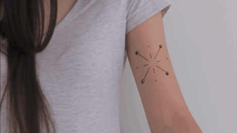 Myfacemood - I tatuaggi potrebbero trasmettere dati sulla salute del corpo umano in tempo reale!